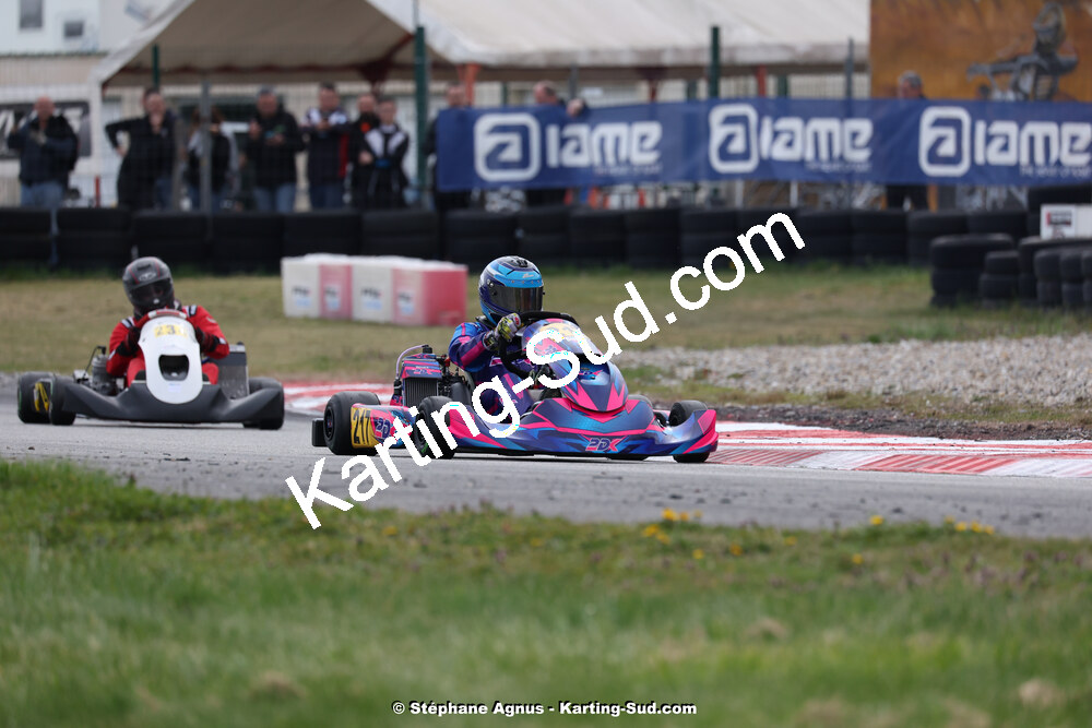 9 & 10/03/2024 : 1ère manche du Championnat du Sud au circuit d’Aigues-Vives (photos Stéphane Agnus) 2024 — karting