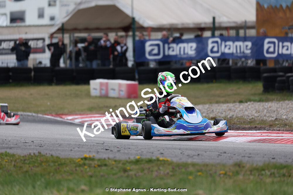 9 & 10/03/2024 : 1ère manche du Championnat du Sud au circuit d’Aigues-Vives (photos Stéphane Agnus) 2024 — karting