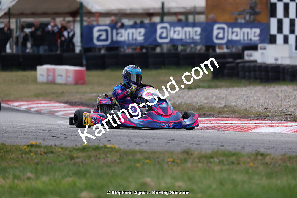 9 & 10/03/2024 : 1ère manche du Championnat du Sud au circuit d’Aigues-Vives (photos Stéphane Agnus) 2024 — karting