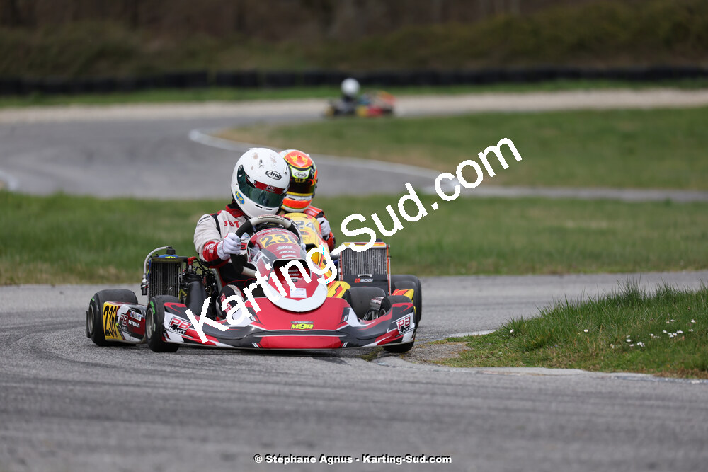 9 & 10/03/2024 : 1ère manche du Championnat du Sud au circuit d’Aigues-Vives (photos Stéphane Agnus) 2024 — karting