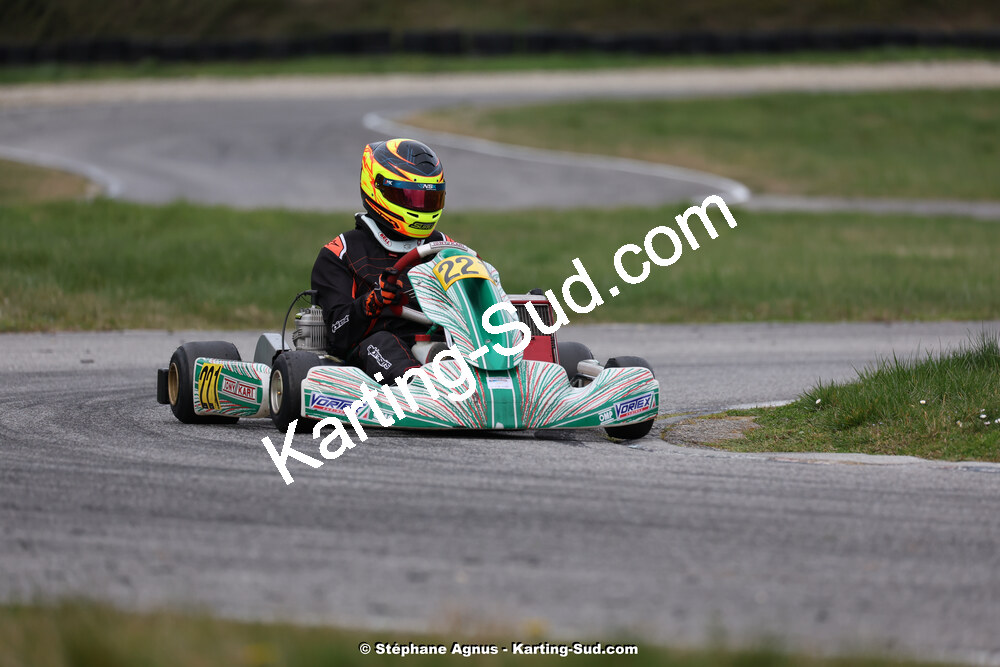 9 & 10/03/2024 : 1ère manche du Championnat du Sud au circuit d’Aigues-Vives (photos Stéphane Agnus) 2024 — karting