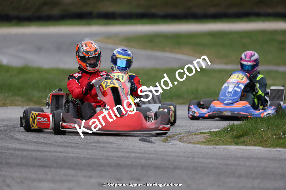 9 & 10/03/2024 : 1ère manche du Championnat du Sud au circuit d’Aigues-Vives (photos Stéphane Agnus) 2024 — karting