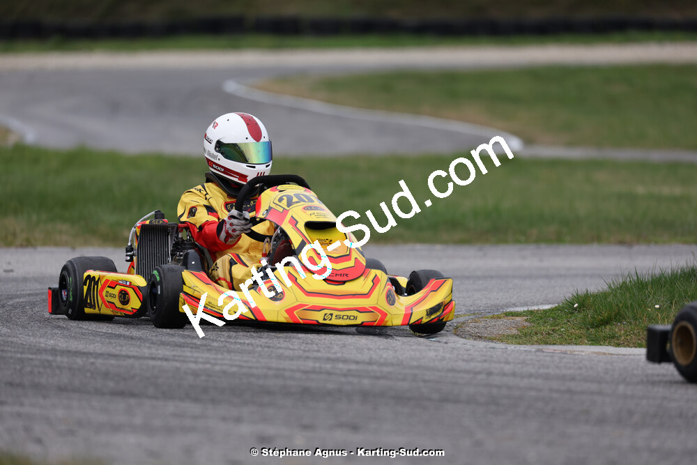 9 & 10/03/2024 : 1ère manche du Championnat du Sud au circuit d’Aigues-Vives (photos Stéphane Agnus) 2024 — karting