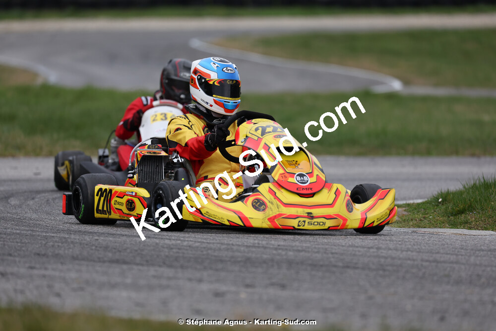 9 & 10/03/2024 : 1ère manche du Championnat du Sud au circuit d’Aigues-Vives (photos Stéphane Agnus) 2024 — karting
