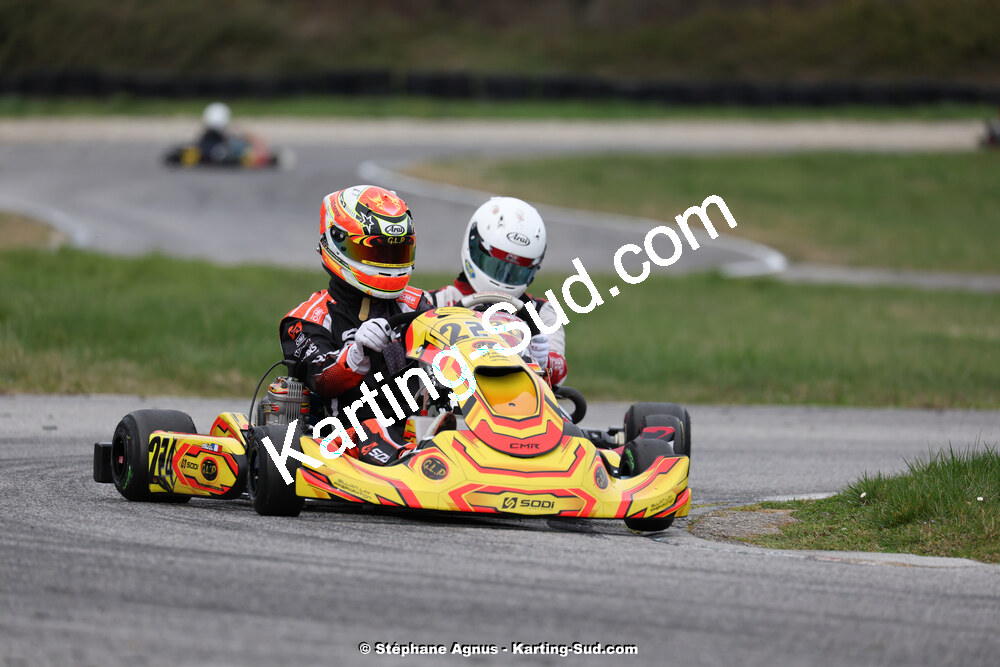 9 & 10/03/2024 : 1ère manche du Championnat du Sud au circuit d’Aigues-Vives (photos Stéphane Agnus) 2024 — karting