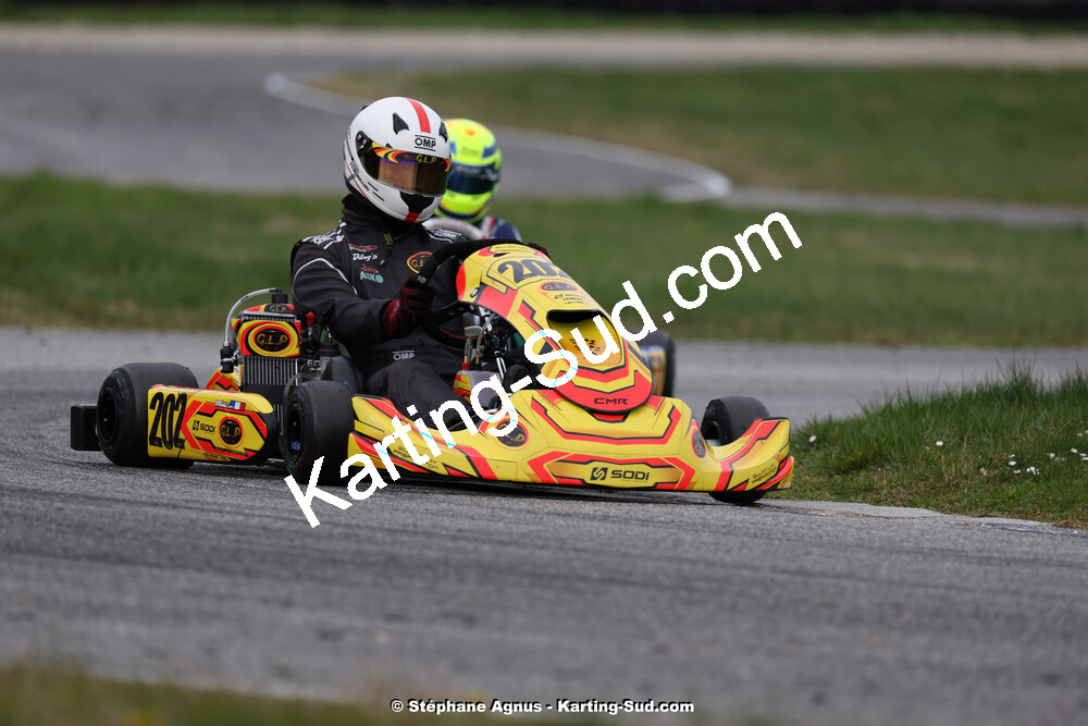9 & 10/03/2024 : 1ère manche du Championnat du Sud au circuit d’Aigues-Vives (photos Stéphane Agnus) 2024 — karting