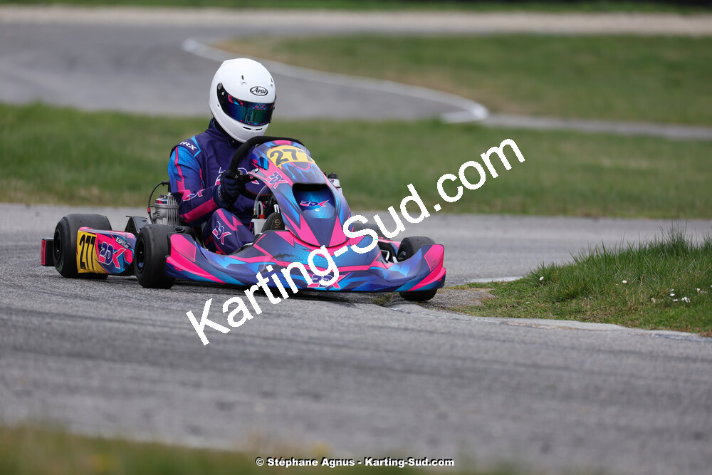 9 & 10/03/2024 : 1ère manche du Championnat du Sud au circuit d’Aigues-Vives (photos Stéphane Agnus) 2024 — karting