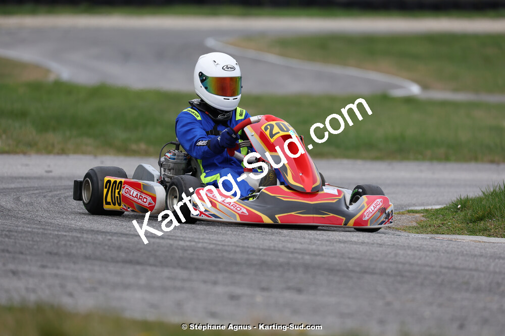 9 & 10/03/2024 : 1ère manche du Championnat du Sud au circuit d’Aigues-Vives (photos Stéphane Agnus) 2024 — karting