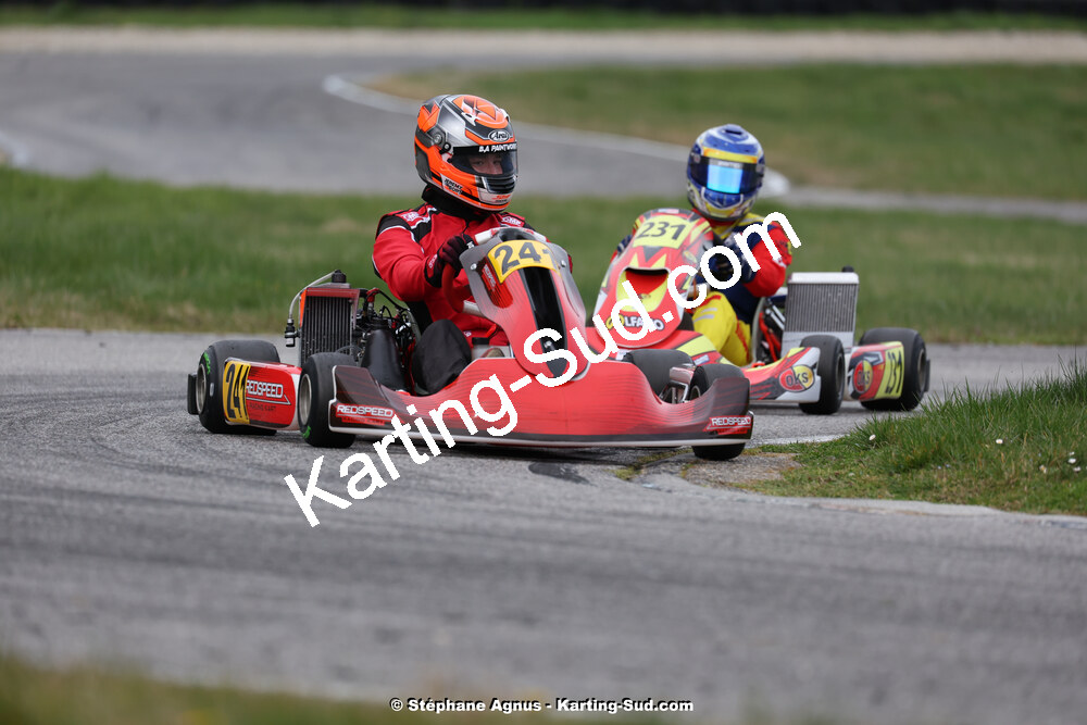 9 & 10/03/2024 : 1ère manche du Championnat du Sud au circuit d’Aigues-Vives (photos Stéphane Agnus) 2024 — karting