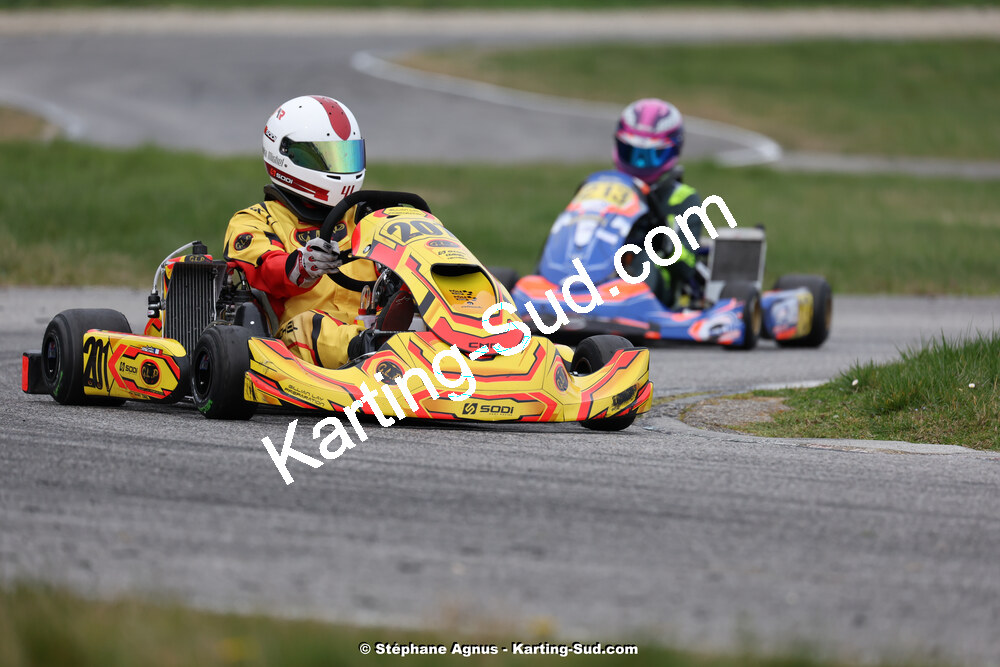 9 & 10/03/2024 : 1ère manche du Championnat du Sud au circuit d’Aigues-Vives (photos Stéphane Agnus) 2024 — karting