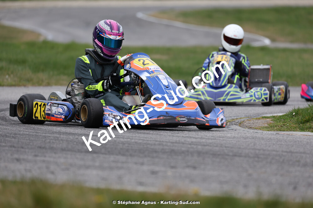 9 & 10/03/2024 : 1ère manche du Championnat du Sud au circuit d’Aigues-Vives (photos Stéphane Agnus) 2024 — karting