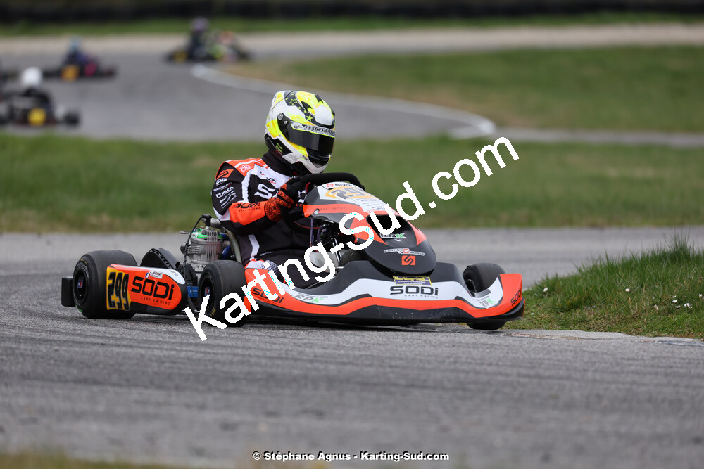 9 & 10/03/2024 : 1ère manche du Championnat du Sud au circuit d’Aigues-Vives (photos Stéphane Agnus) 2024 — karting