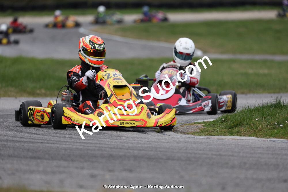 9 & 10/03/2024 : 1ère manche du Championnat du Sud au circuit d’Aigues-Vives (photos Stéphane Agnus) 2024 — karting