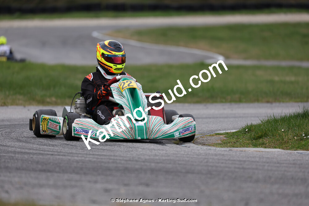 9 & 10/03/2024 : 1ère manche du Championnat du Sud au circuit d’Aigues-Vives (photos Stéphane Agnus) 2024 — karting