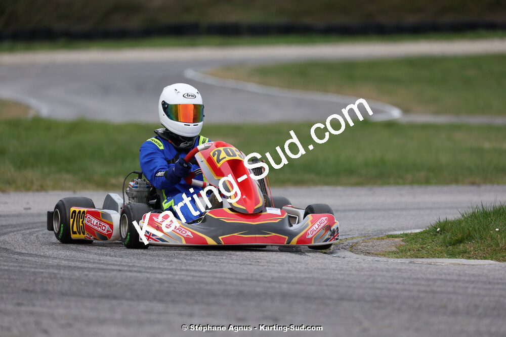 9 & 10/03/2024 : 1ère manche du Championnat du Sud au circuit d’Aigues-Vives (photos Stéphane Agnus) 2024 — karting