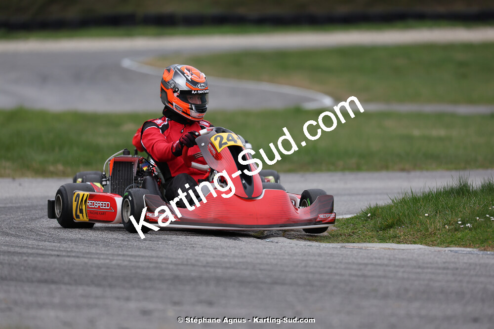 9 & 10/03/2024 : 1ère manche du Championnat du Sud au circuit d’Aigues-Vives (photos Stéphane Agnus) 2024 — karting