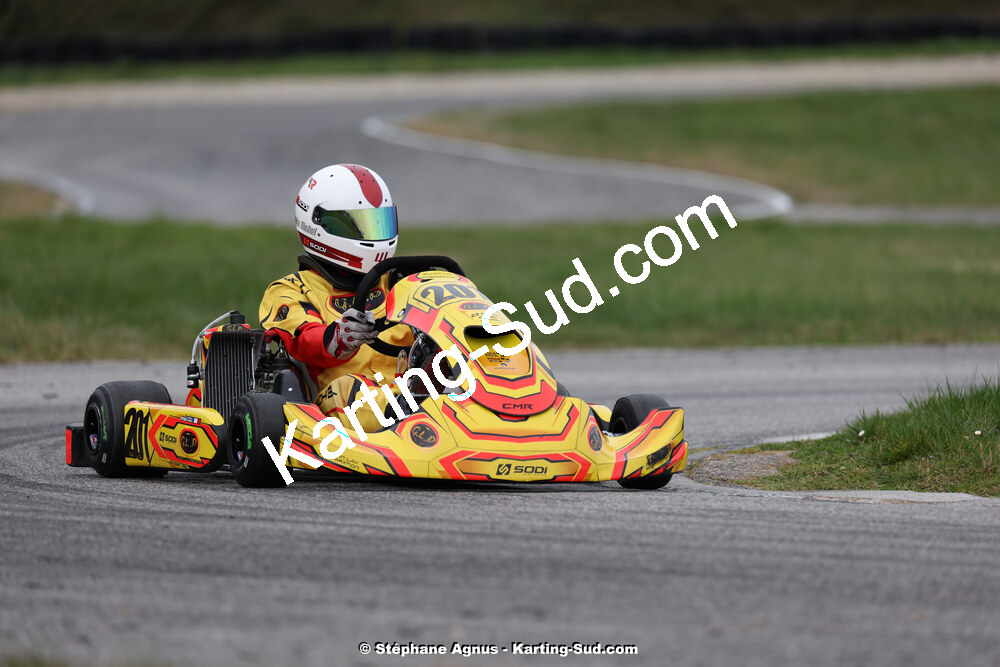 9 & 10/03/2024 : 1ère manche du Championnat du Sud au circuit d’Aigues-Vives (photos Stéphane Agnus) 2024 — karting