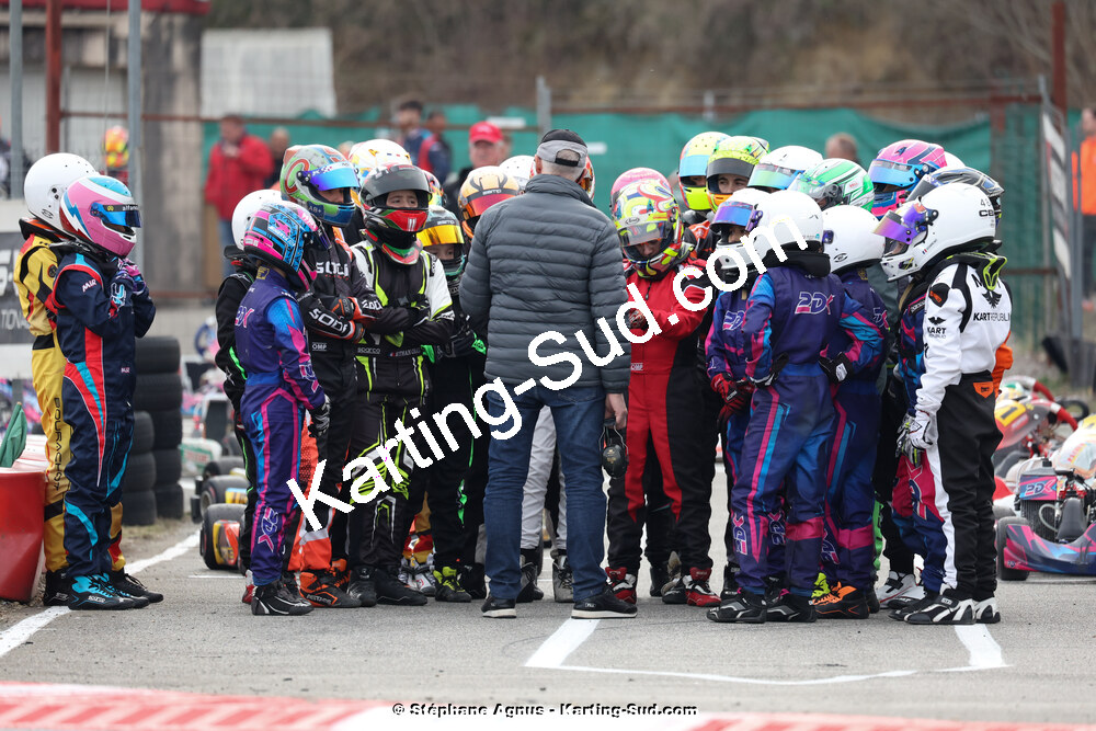 9 & 10/03/2024 : 1ère manche du Championnat du Sud au circuit d’Aigues-Vives (photos Stéphane Agnus) 2024 — karting