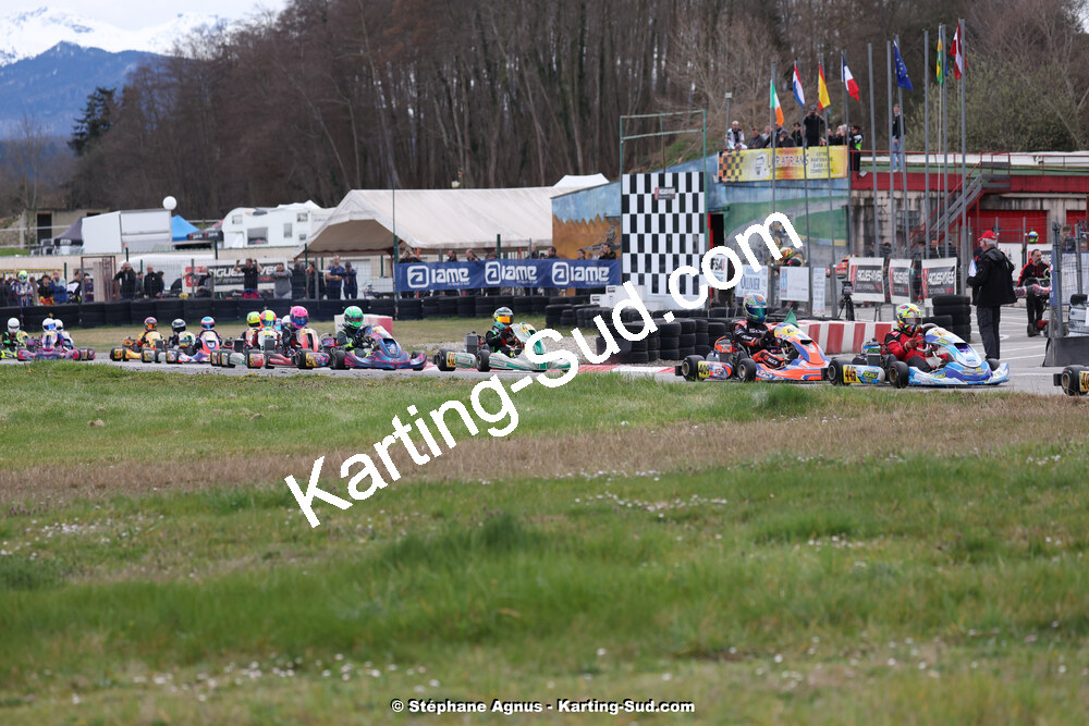 9 & 10/03/2024 : 1ère manche du Championnat du Sud au circuit d’Aigues-Vives (photos Stéphane Agnus) 2024 — karting