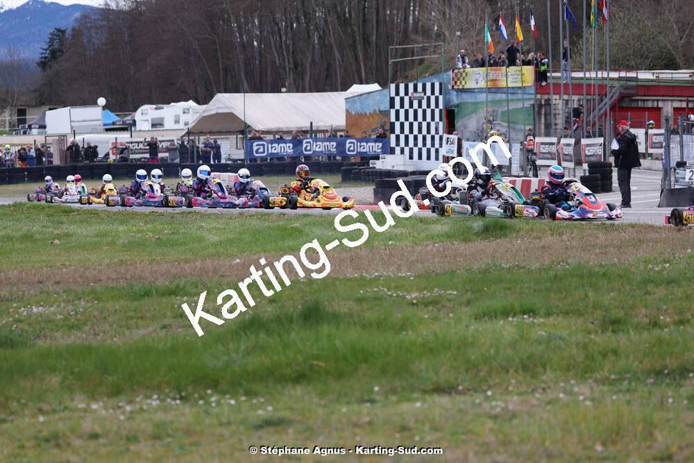 9 & 10/03/2024 : 1ère manche du Championnat du Sud au circuit d’Aigues-Vives (photos Stéphane Agnus) 2024 — karting