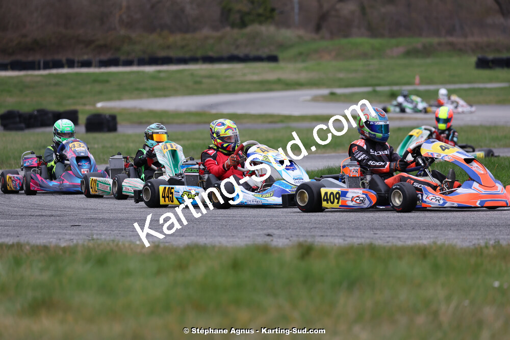 9 & 10/03/2024 : 1ère manche du Championnat du Sud au circuit d’Aigues-Vives (photos Stéphane Agnus) 2024 — karting