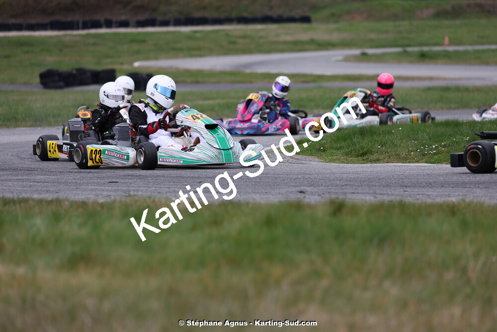 9 & 10/03/2024 : 1ère manche du Championnat du Sud au circuit d’Aigues-Vives (photos Stéphane Agnus) 2024 — karting