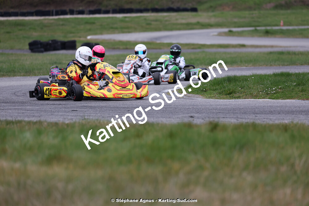 9 & 10/03/2024 : 1ère manche du Championnat du Sud au circuit d’Aigues-Vives (photos Stéphane Agnus) 2024 — karting