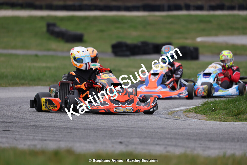 9 & 10/03/2024 : 1ère manche du Championnat du Sud au circuit d’Aigues-Vives (photos Stéphane Agnus) 2024 — karting