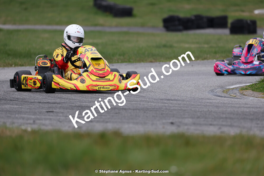 9 & 10/03/2024 : 1ère manche du Championnat du Sud au circuit d’Aigues-Vives (photos Stéphane Agnus) 2024 — karting