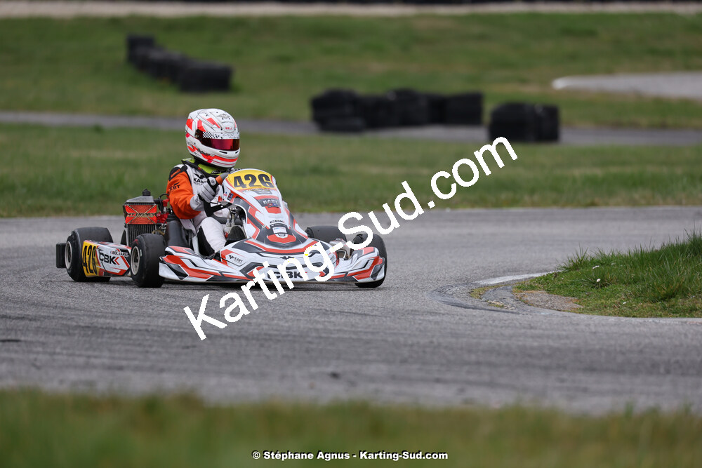 9 & 10/03/2024 : 1ère manche du Championnat du Sud au circuit d’Aigues-Vives (photos Stéphane Agnus) 2024 — karting