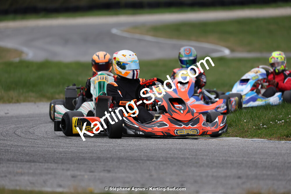 9 & 10/03/2024 : 1ère manche du Championnat du Sud au circuit d’Aigues-Vives (photos Stéphane Agnus) 2024 — karting