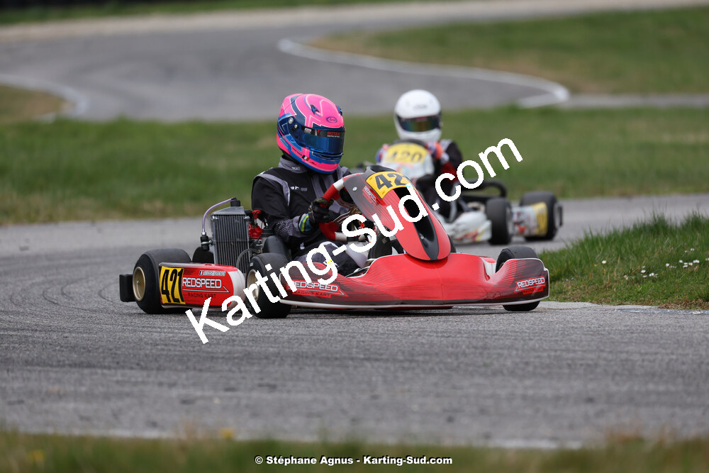 9 & 10/03/2024 : 1ère manche du Championnat du Sud au circuit d’Aigues-Vives (photos Stéphane Agnus) 2024 — karting