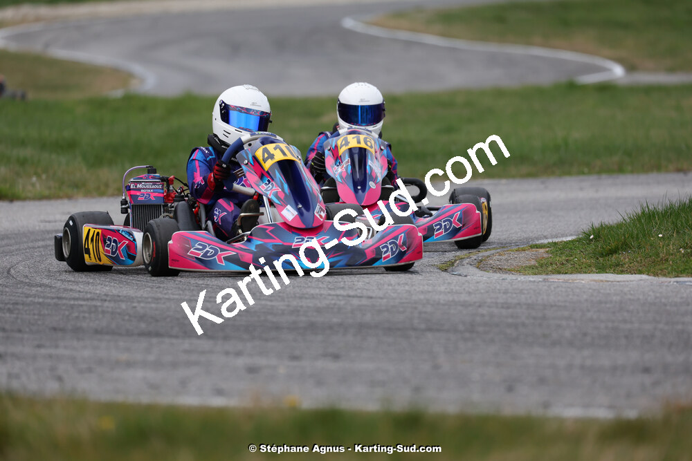 9 & 10/03/2024 : 1ère manche du Championnat du Sud au circuit d’Aigues-Vives (photos Stéphane Agnus) 2024 — karting
