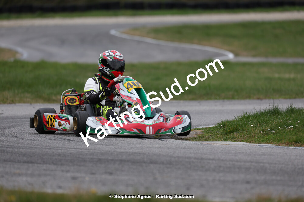 9 & 10/03/2024 : 1ère manche du Championnat du Sud au circuit d’Aigues-Vives (photos Stéphane Agnus) 2024 — karting
