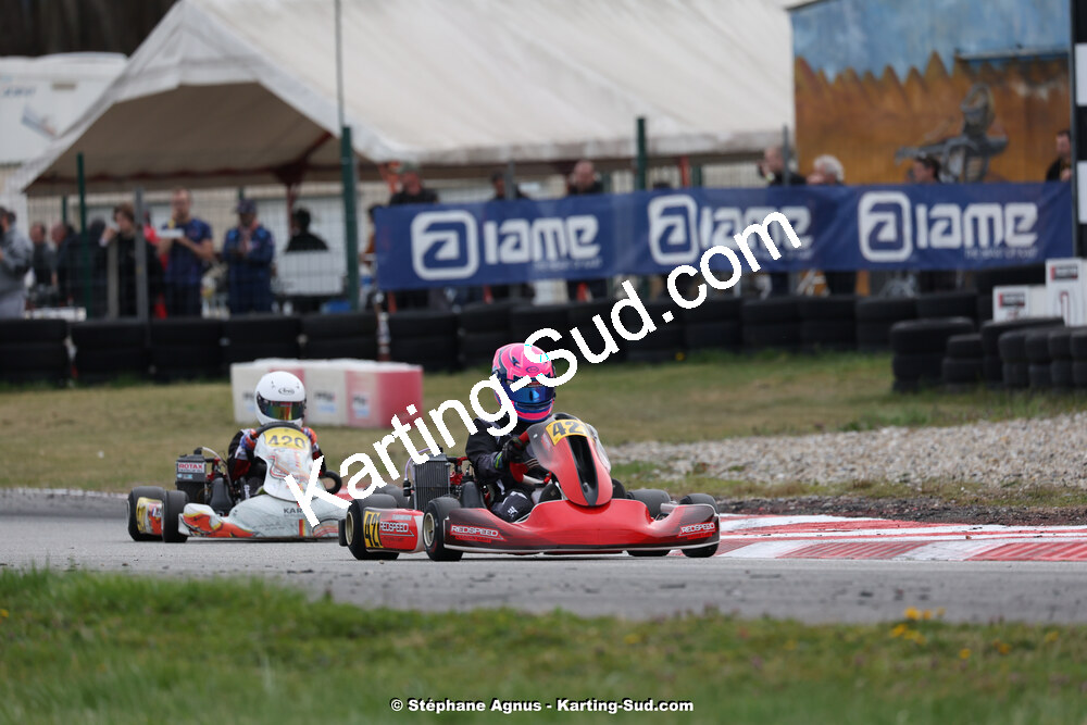 9 & 10/03/2024 : 1ère manche du Championnat du Sud au circuit d’Aigues-Vives (photos Stéphane Agnus) 2024 — karting