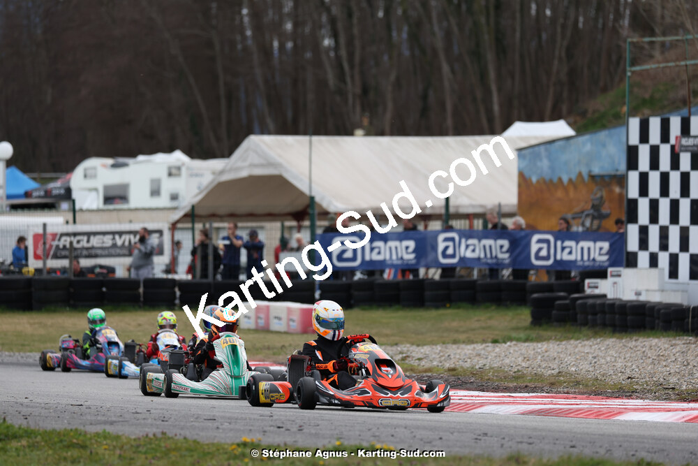 9 & 10/03/2024 : 1ère manche du Championnat du Sud au circuit d’Aigues-Vives (photos Stéphane Agnus) 2024 — karting