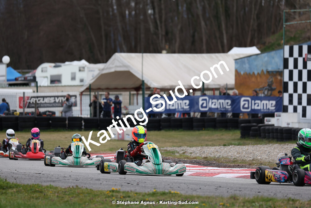 9 & 10/03/2024 : 1ère manche du Championnat du Sud au circuit d’Aigues-Vives (photos Stéphane Agnus) 2024 — karting