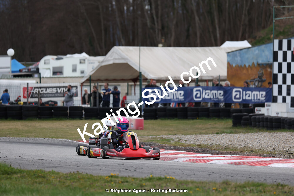 9 & 10/03/2024 : 1ère manche du Championnat du Sud au circuit d’Aigues-Vives (photos Stéphane Agnus) 2024 — karting