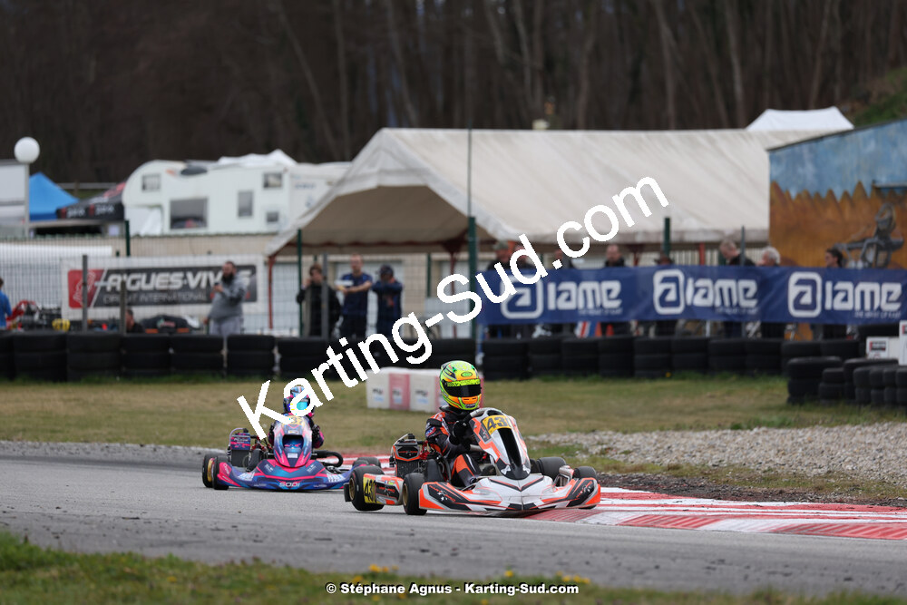 9 & 10/03/2024 : 1ère manche du Championnat du Sud au circuit d’Aigues-Vives (photos Stéphane Agnus) 2024 — karting