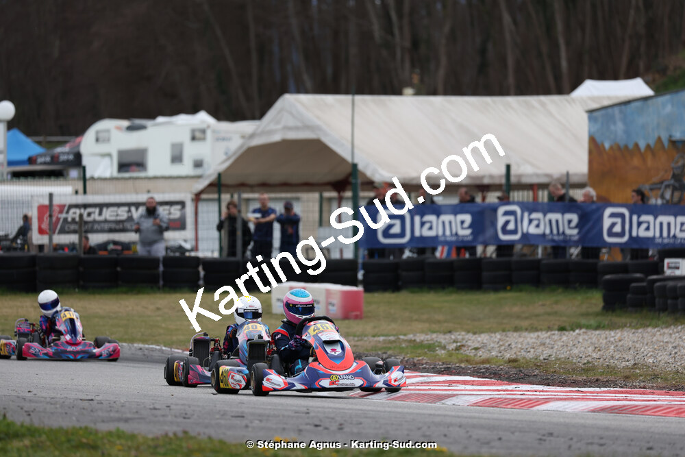 9 & 10/03/2024 : 1ère manche du Championnat du Sud au circuit d’Aigues-Vives (photos Stéphane Agnus) 2024 — karting