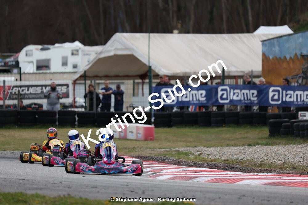 9 & 10/03/2024 : 1ère manche du Championnat du Sud au circuit d’Aigues-Vives (photos Stéphane Agnus) 2024 — karting