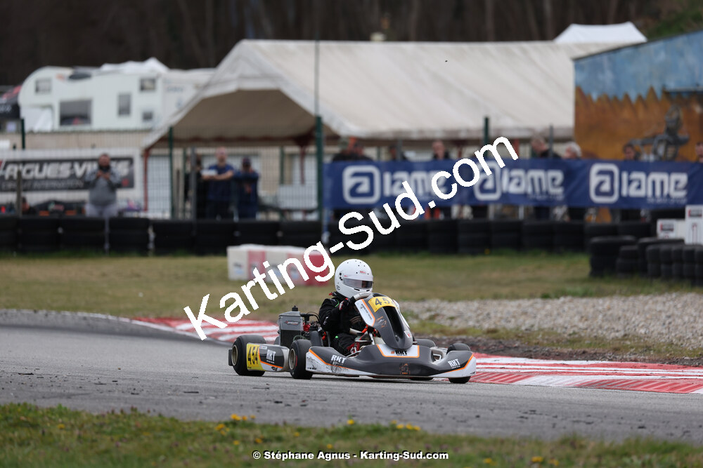 9 & 10/03/2024 : 1ère manche du Championnat du Sud au circuit d’Aigues-Vives (photos Stéphane Agnus) 2024 — karting