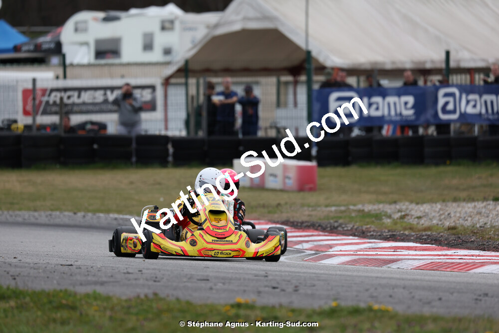 9 & 10/03/2024 : 1ère manche du Championnat du Sud au circuit d’Aigues-Vives (photos Stéphane Agnus) 2024 — karting