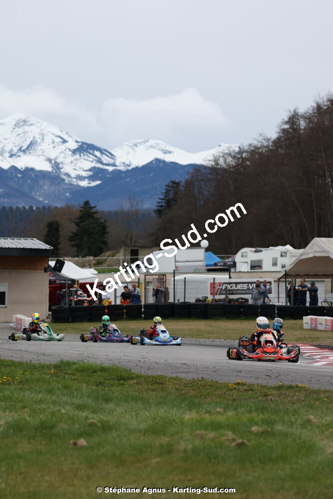 9 & 10/03/2024 : 1ère manche du Championnat du Sud au circuit d’Aigues-Vives (photos Stéphane Agnus) 2024 — karting