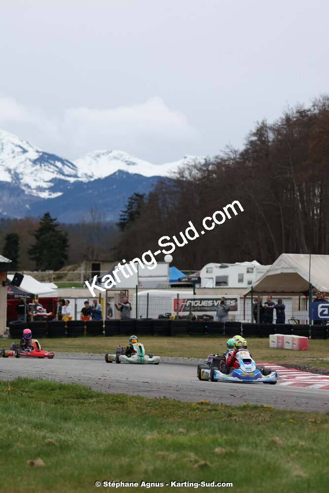 9 & 10/03/2024 : 1ère manche du Championnat du Sud au circuit d’Aigues-Vives (photos Stéphane Agnus) 2024 — karting