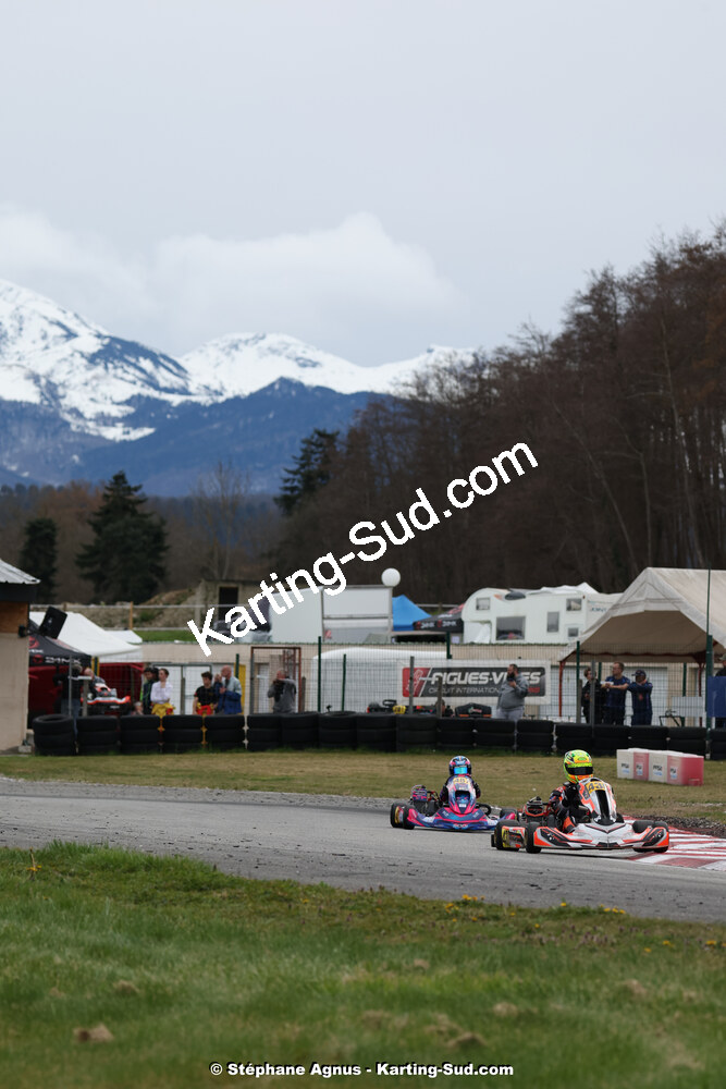 9 & 10/03/2024 : 1ère manche du Championnat du Sud au circuit d’Aigues-Vives (photos Stéphane Agnus) 2024 — karting
