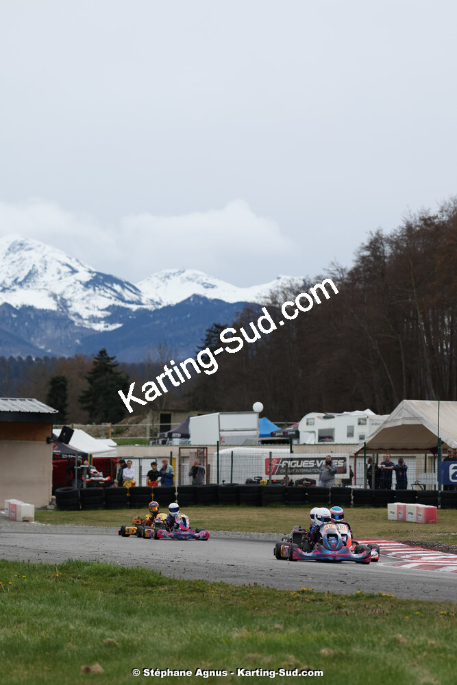 9 & 10/03/2024 : 1ère manche du Championnat du Sud au circuit d’Aigues-Vives (photos Stéphane Agnus) 2024 — karting