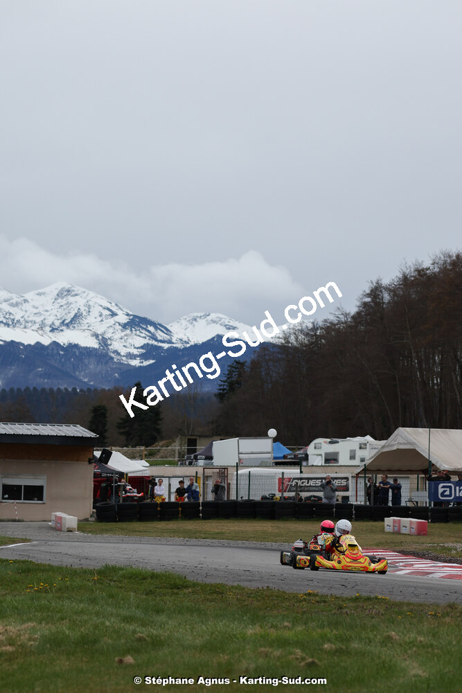 9 & 10/03/2024 : 1ère manche du Championnat du Sud au circuit d’Aigues-Vives (photos Stéphane Agnus) 2024 — karting