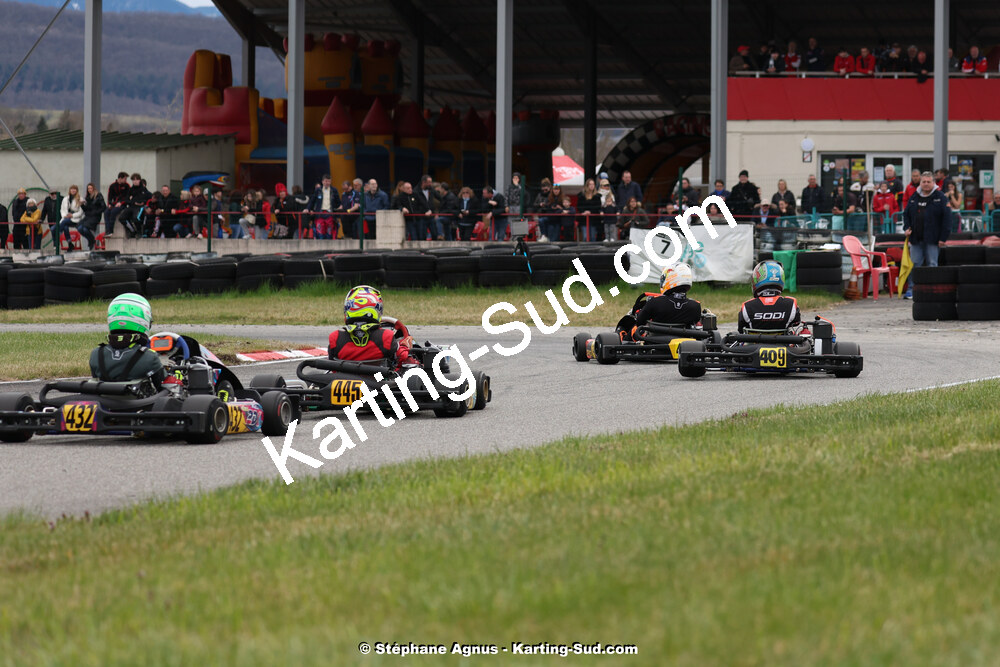 9 & 10/03/2024 : 1ère manche du Championnat du Sud au circuit d’Aigues-Vives (photos Stéphane Agnus) 2024 — karting