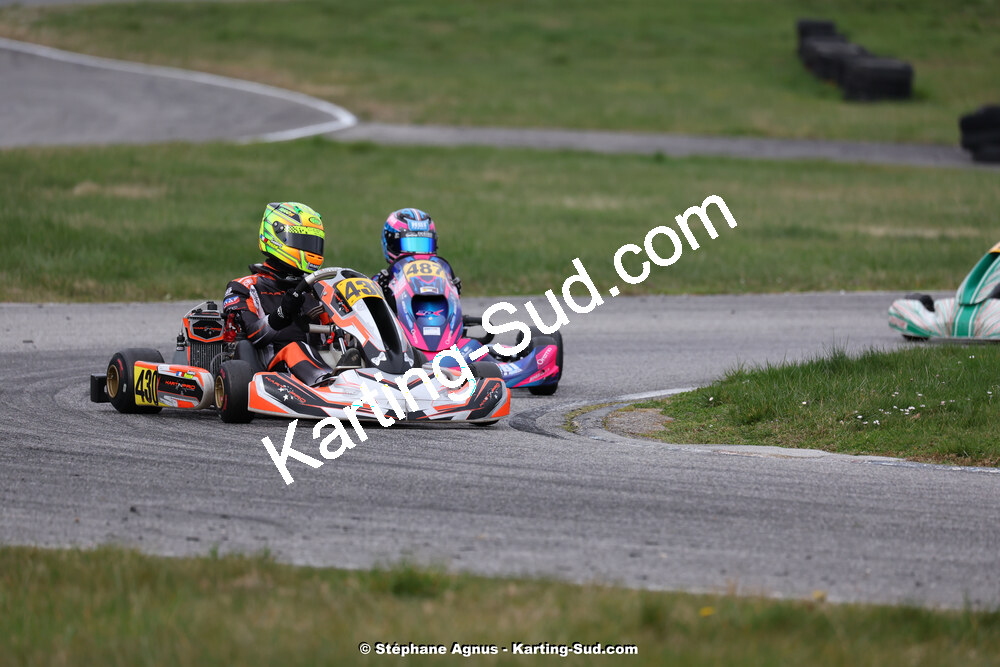 9 & 10/03/2024 : 1ère manche du Championnat du Sud au circuit d’Aigues-Vives (photos Stéphane Agnus) 2024 — karting